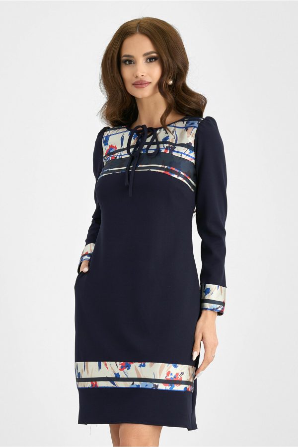 rochie-moze-bleumarin-cu-imprimeuri-la-bust-si-baza-997431-803682-4.jpeg Rochie Moze bleumarin cu imprimeuri la bust si baza