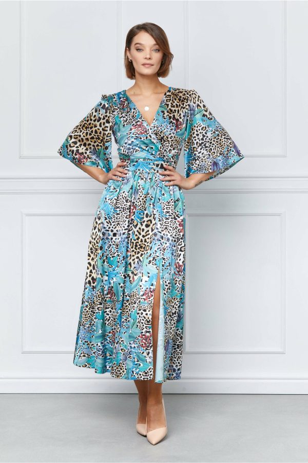 rochie-moze-cu-animal-print-si-flori-bleu-1077912-866856-4.jpeg Rochie Moze cu animal print si flori bleu
