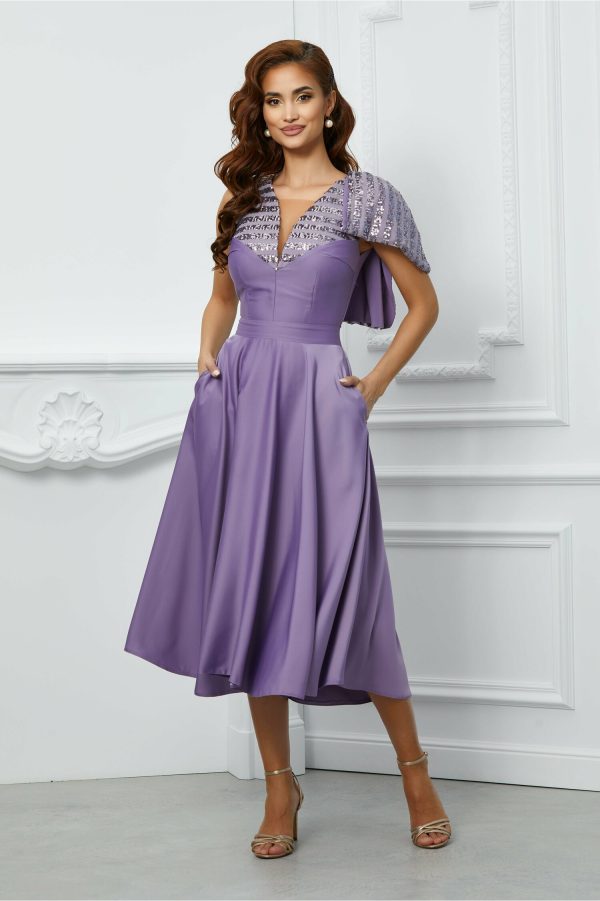 rochie-moze-lila-cu-funda-pe-umar-si-paiete-1019922-821136-4.jpeg Rochie Moze lila cu funda pe umar si paiete