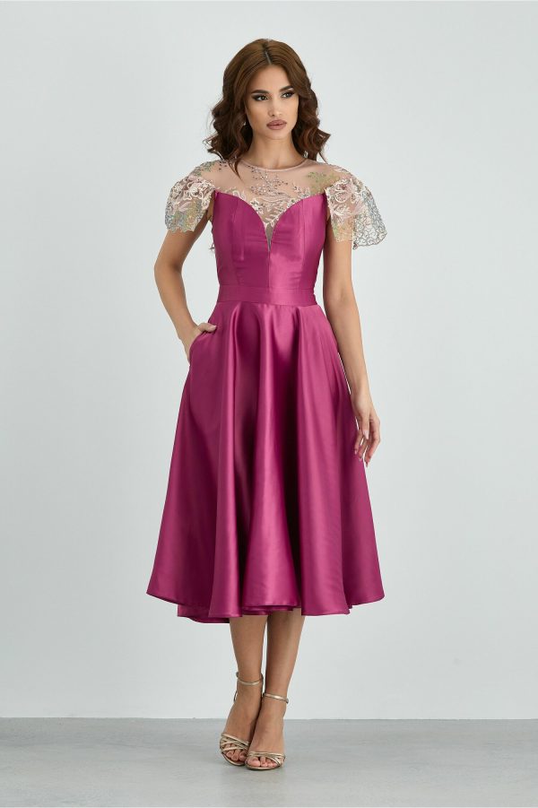 rochie-moze-magenta-cu-maneci-scurte-si-paiete-1003338-808188-4.jpeg Rochie Moze magenta cu maneci scurte si paiete