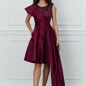 rochie-moze-magenta-din-tafta-cu-paiete-si-volan-la-bust-1023174-823989-4.jpeg Rochie Moze magenta din tafta cu paiete si volan la bust