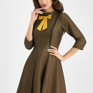 rochie-moze-maro-cu-funda-la-guler-997512-803796-4.jpeg Rochie Moze maro cu funda la guler