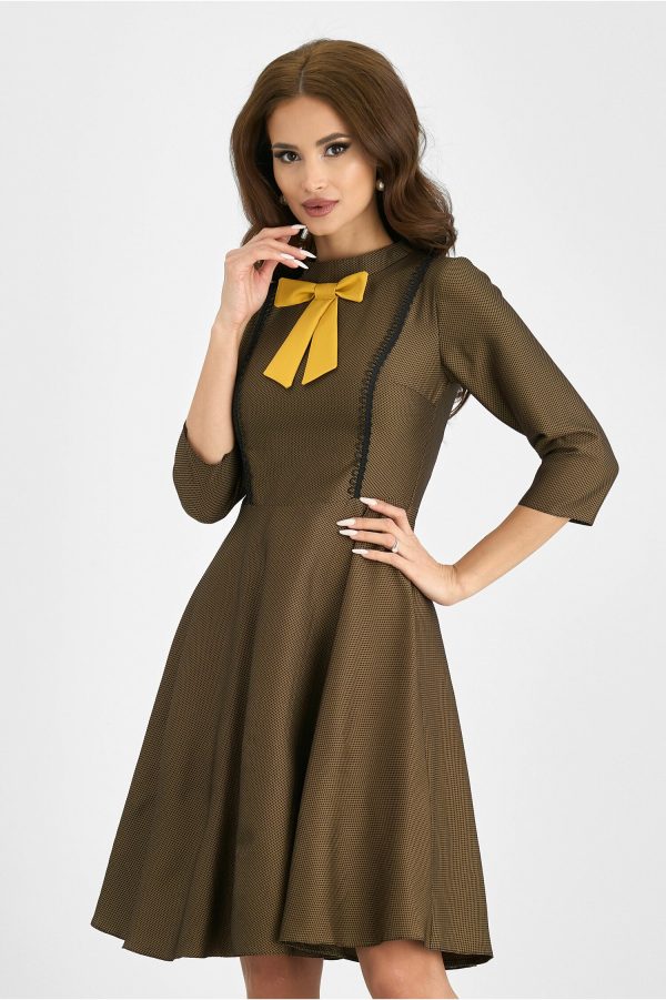 rochie-moze-maro-cu-funda-la-guler-997512-803796-4.jpeg Rochie Moze maro cu funda la guler