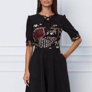 rochie-moze-neagra-cu-broderie-colorata-la-bust-1066509-860400-4.jpeg Rochie Moze neagra cu broderie colorata la bust