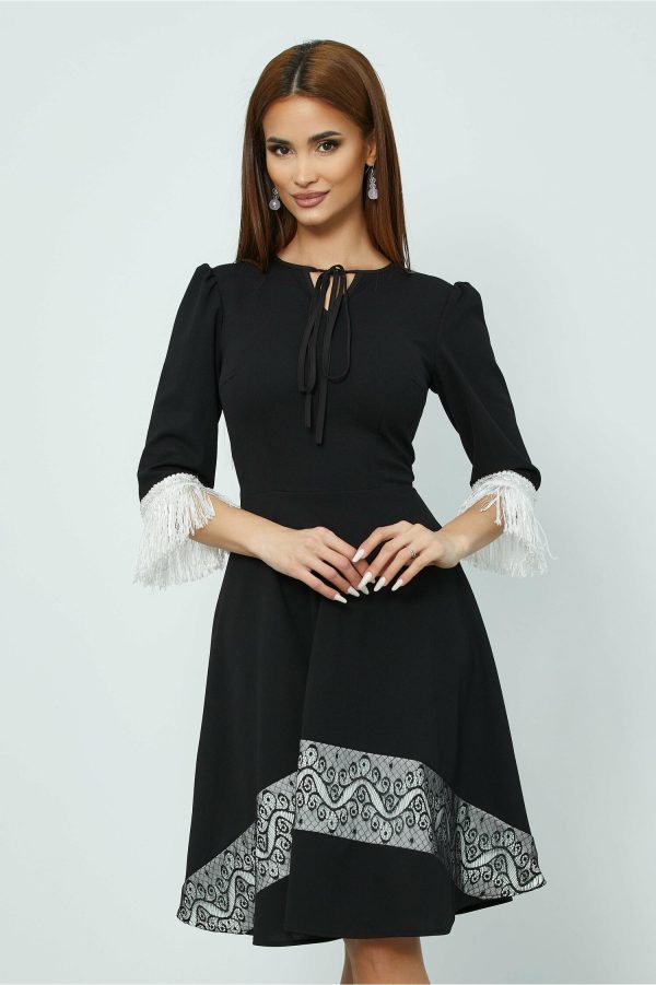 rochie-moze-neagra-cu-franjuri-la-maneci-1014657-817440-4.jpeg Rochie Moze neagra cu franjuri la maneci