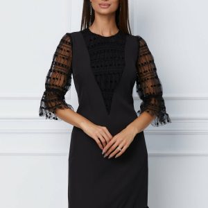 rochie-moze-negara-cu-buline-catifelate-1066131-859965-4.jpeg Rochie Moze neagra cu buline catifelate