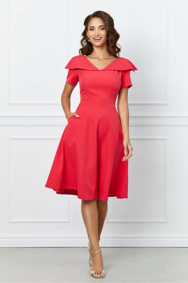 rochie-moze-rosu-zmeura-cu-guler-maxi-1041291-838590-4.jpeg Rochie Moze rosu zmeura cu guler maxi