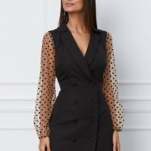 rochie-moze-tip-sacou-cu-maneci-din-tull-cu-buline-catifelate-1066422-860385-4.jpeg Rochie Moze tip sacou cu maneci din tull cu buline catifelate