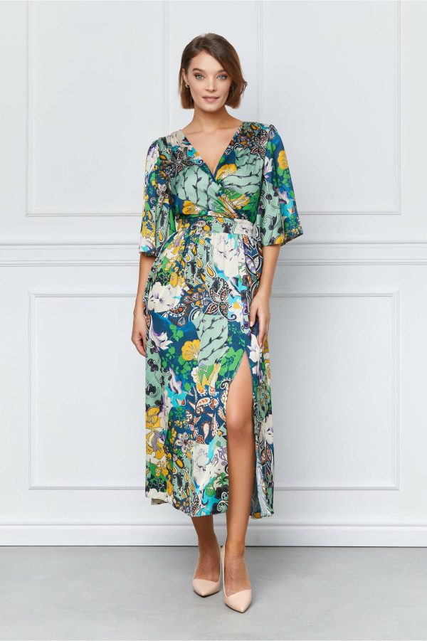rochie-moze-verde-mint-cu-imprimeu-colorat-1077891-866871-4.jpeg Rochie Moze verde mint cu imprimeu colorat