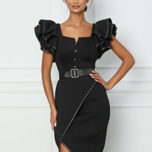 rochie-nadia-neagra-din-neopren-cu-volanase-la-umeri-si-curea-in-talie-1075410-867093-4.jpeg Rochie Nadia neagra din neopren cu volanase la umeri si curea in talie