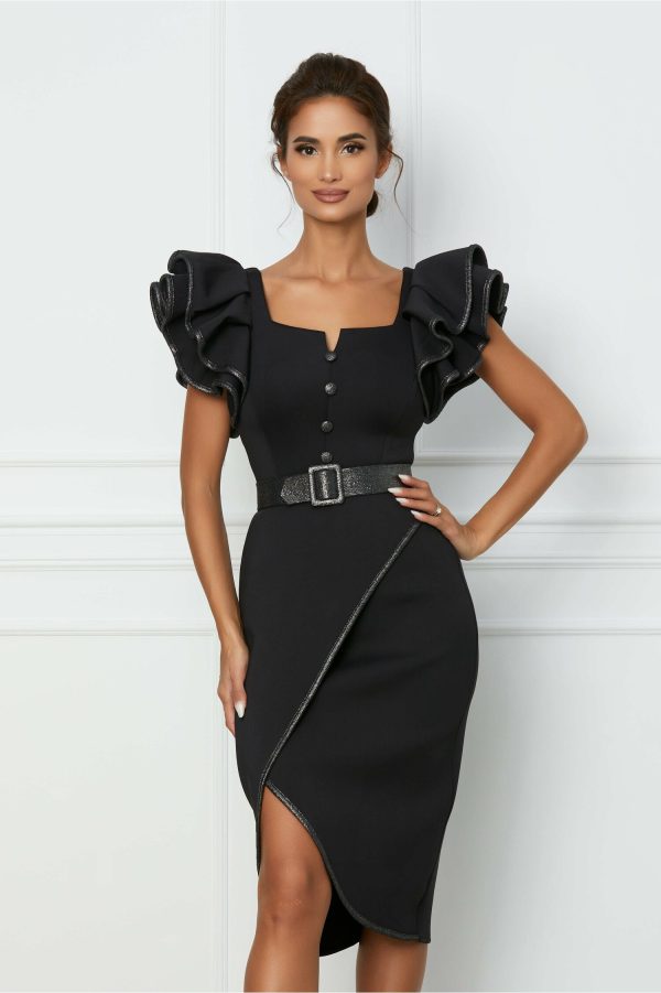 rochie-nadia-neagra-din-neopren-cu-volanase-la-umeri-si-curea-in-talie-1075410-867093-4.jpeg Rochie Nadia neagra din neopren cu volanase la umeri si curea in talie