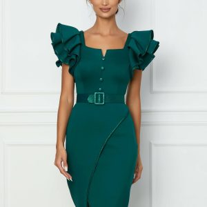 rochie-nadia-verde-din-neopren-cu-volanase-la-umeri-si-curea-in-talie-1075332-867108-4.jpeg Rochie Nadia verde din neopren cu volanase la umeri si curea in talie