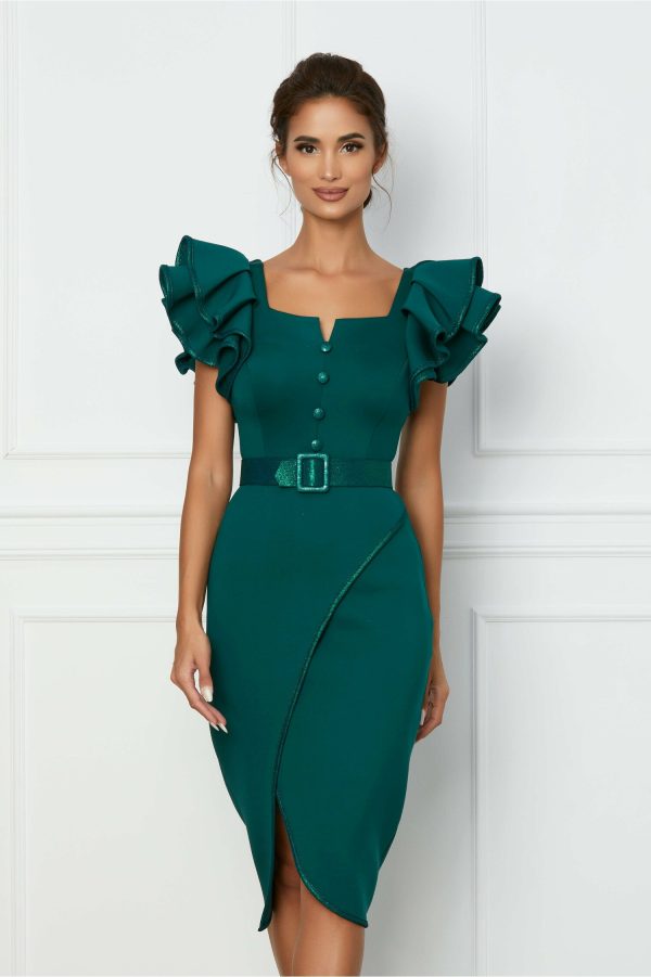 rochie-nadia-verde-din-neopren-cu-volanase-la-umeri-si-curea-in-talie-1075332-867108-4.jpeg Rochie Nadia verde din neopren cu volanase la umeri si curea in talie