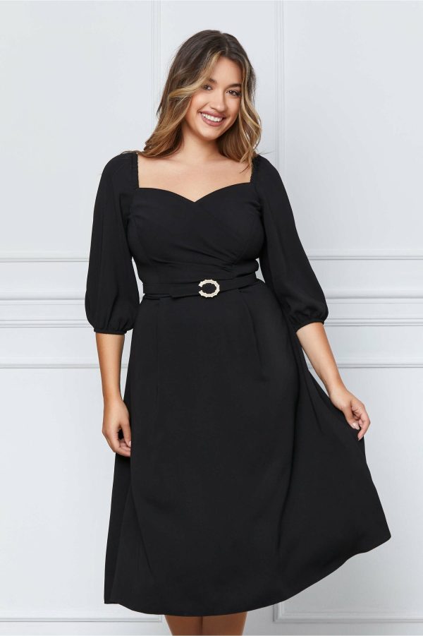 rochie-neagra-midi-cu-o-curea-in-talie-1070598-864759-4.jpeg Rochie neagra midi cu o curea in talie