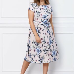rochie-nicole-roz-cu-imprimeuri-florale-bleu-1048533-849759-4.jpeg Rochie Nicole roz cu imprimeuri florale bleu