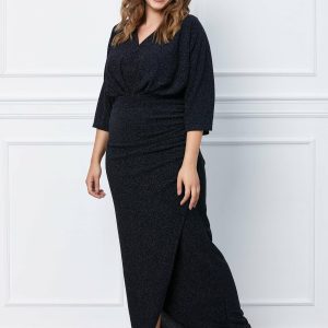 rochie-pamy-bleumarin-din-lurex-cu-fronseu-1051452-848766-4.jpeg Rochie Pamy bleumarin din lurex cu fronseu