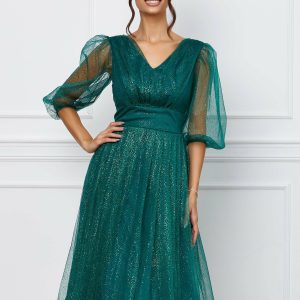 rochie-raluca-verde-din-tulle-cu-insertii-stralucitoare-1067214-860775-4.jpeg Rochie Raluca verde din tulle cu insertii stralucitoare