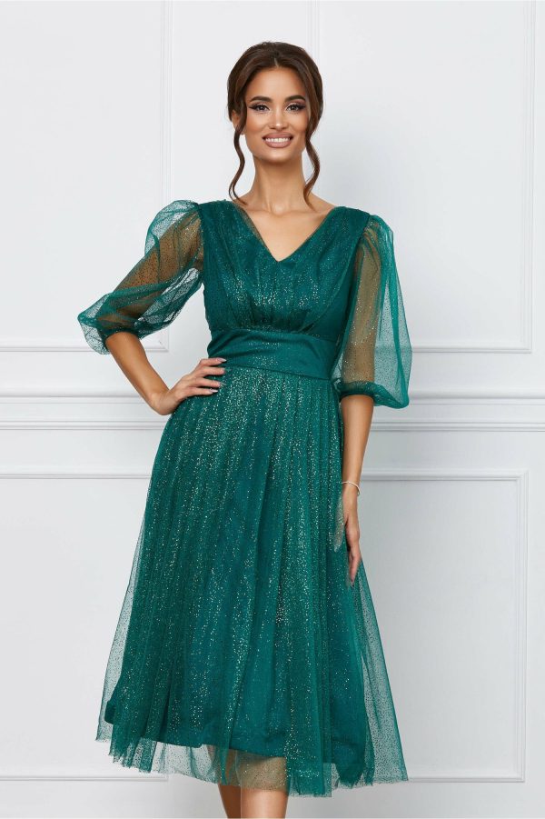 rochie-raluca-verde-din-tulle-cu-insertii-stralucitoare-1067214-860775-4.jpeg Rochie Raluca verde din tulle cu insertii stralucitoare