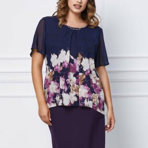 rochie-raya-mov-cu-capa-bleumarin-si-imprimeu-floral-1059720-856602-4.jpeg Rochie Raya mov cu capa bleumarin si imprimeu floral