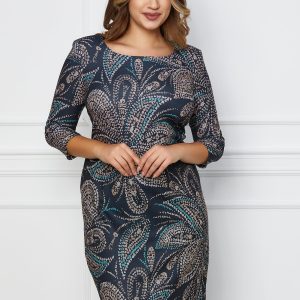 rochie-rebeca-neagra-cu-imprimeu-bej-si-turcoaz-1073250-868632-4.jpeg Rochie Rebeca neagra cu imprimeu bej si turcoaz