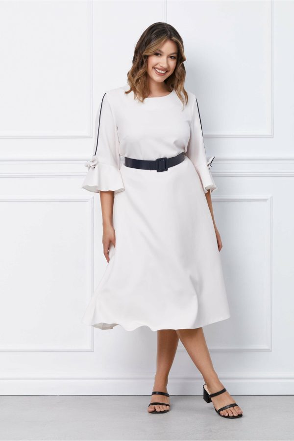 rochie-roxana-ivoire-cu-maneci-clopot-si-curea-in-talie-1049250-848751-4.jpeg Rochie Roxana ivoire cu maneci clopot si curea in talie