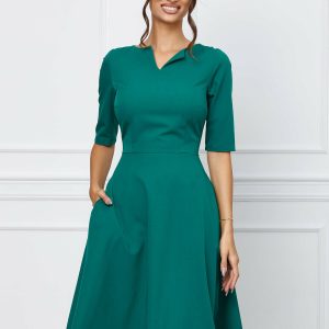 rochie-sabina-verde-cu-buzunare-1065105-861690-4.jpeg Rochie Sabina verde cu buzunare