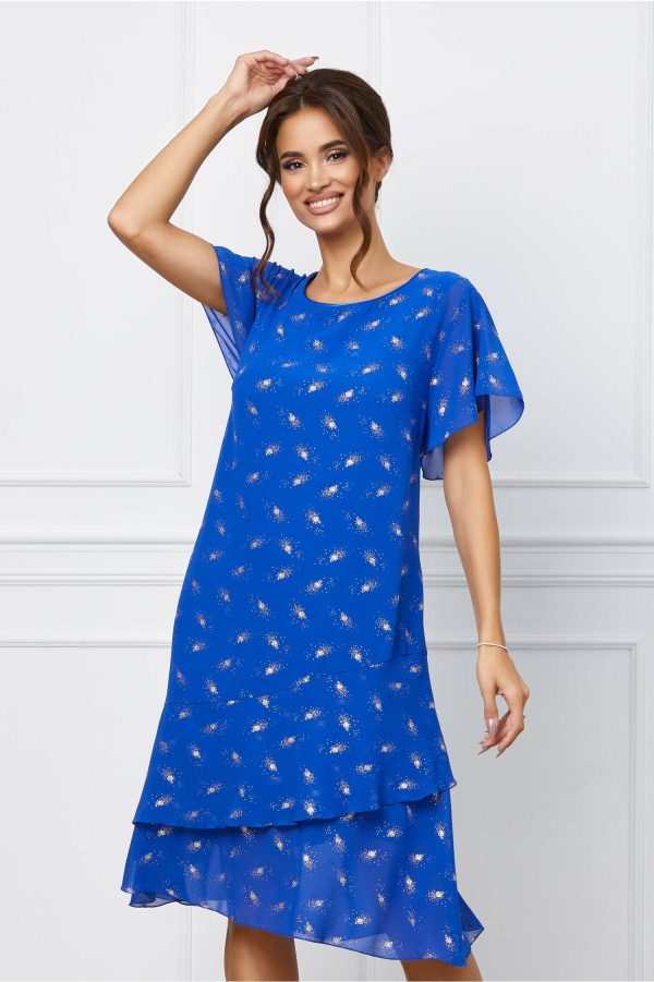 rochie-valeria-albastra-cu-imprimeuri-aurii-si-volane-la-baza-1065555-860580-4.jpeg Rochie Valeria albastra cu imprimeuri aurii si volane la baza