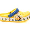 Saboti CROCS galbeni, 2055129, din piele ecologica