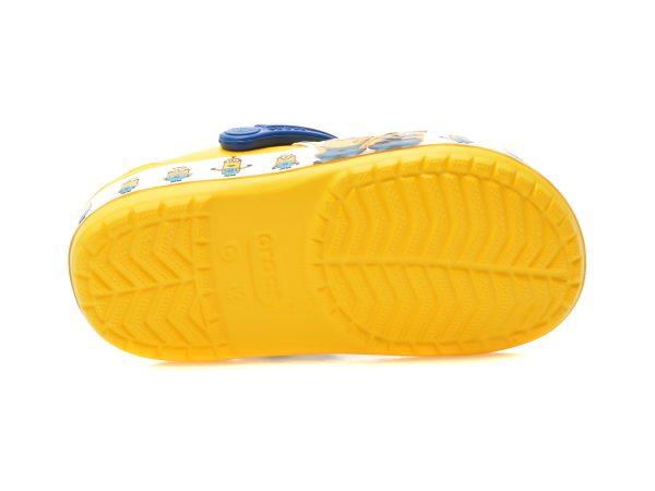 Saboti CROCS galbeni, 2055129, din piele ecologica