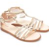Sandale GEOX bej, J7235D, din piele ecologica