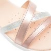 Sandale GEOX roz, J5235D, din piele ecologica