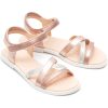 Sandale GEOX roz, J5235D, din piele ecologica