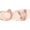 Sandale GEOX roz, J5235D, din piele ecologica