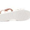 Sandale GEOX roz, J5235D, din piele ecologica