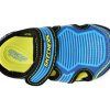 Sandale SKECHERS albastre, HYPNO-SPLASH, din piele ecologica