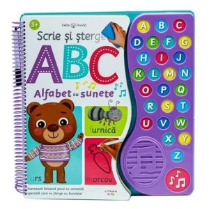 Scrie si șterge. ABC. Alfabet cu sunete
