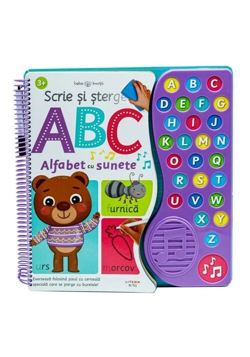 scrie-si-sterge-abc-alfabet-cu-sunete-9786063332326-38218-4.jpeg Scrie si șterge. ABC. Alfabet cu sunete
