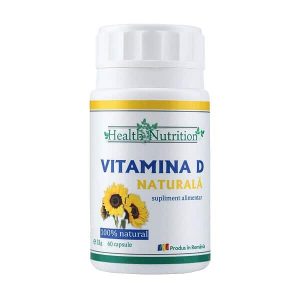 Vitamina D Naturala, 60 cps, Health Nutrition