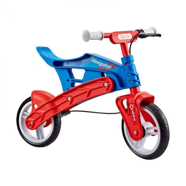 bicicleta-fara-pedale-pentru-echilibru-navigator-2886-662184.jpg Bicicleta fara pedale, pentru echilibru, Navigator, rosu cu albastru