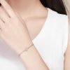 Bratara din argint 925 cat shape Reglabil