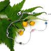 Bratara din argint 925 cu cristale zirconiu colorful stone Reglabil