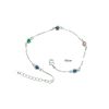 Bratara din argint 925 cu cristale zirconiu colorful stone Reglabil