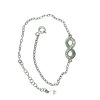Bratara reglabila infinity symbol din argint