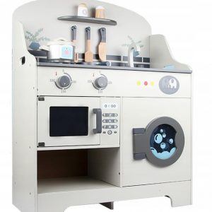 Bucatarie electrica Japoneza din lemn, Big White