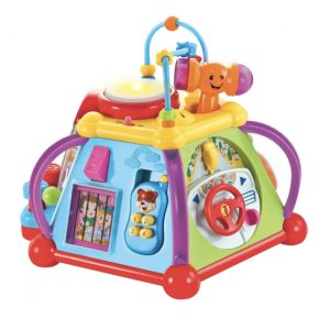 Centru cu 15 Activitati pentru bebelusi, Little Play Box