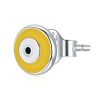 Cercel singular guardian eye din argint 925 si email