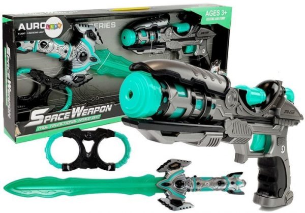 eng_pl_laser-pistol-set-with-a-space-sword-7099_1-3569-5953.jpeg Set Space Warriors cu pistol laser, sabie spatiala si catuse