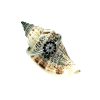 Inel blue stone din argint 925 7 US (diametru 17,3 mm)