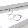 Inel cool heart din argint 925 cu cristale zirconiu 8 US (diametru 18,2 mm)