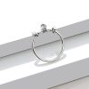 Inel cool heart din argint 925 cu cristale zirconiu 8 US (diametru 18,2 mm)